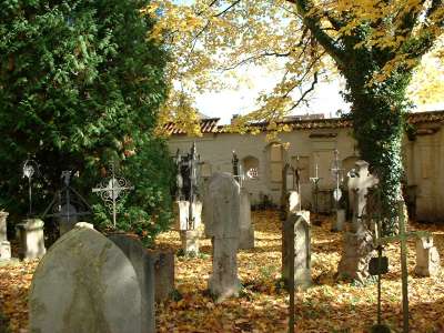Herbststimmung auf dem Petersfriedhof